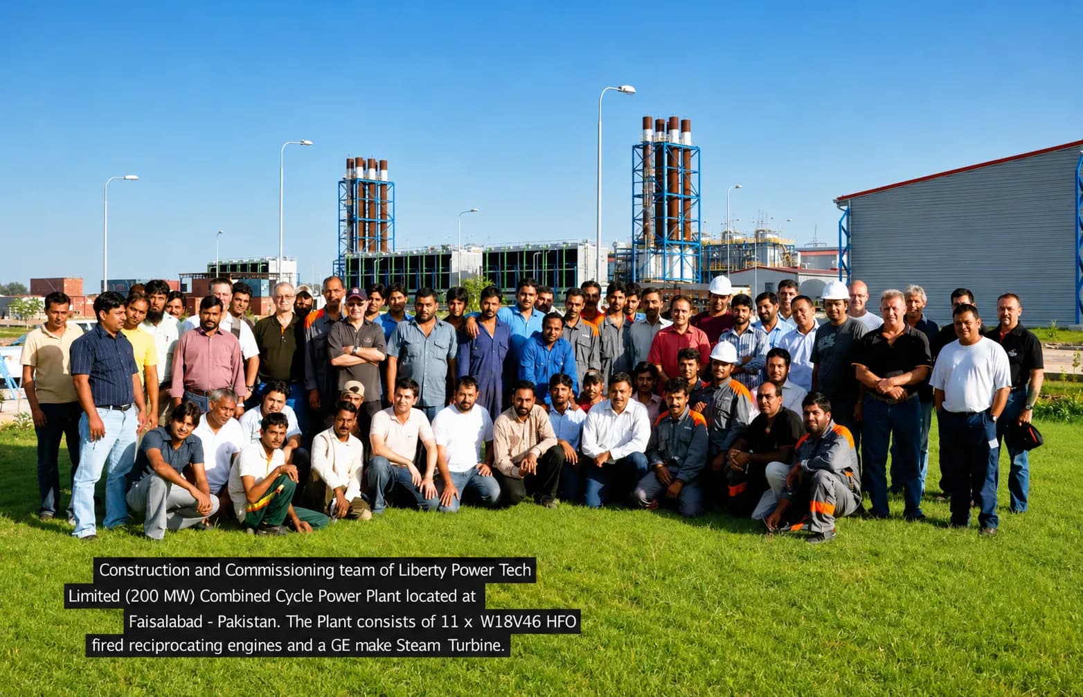 Fatima Engineering team at a project site
